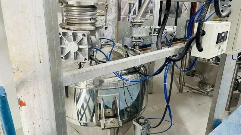 Pulse type silo powder conveying pump