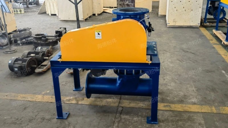 High temperature variable frequency rotary discharger