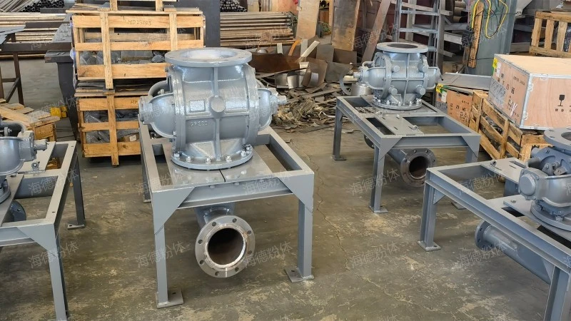 High temperature frequency conversion round mouth unloader