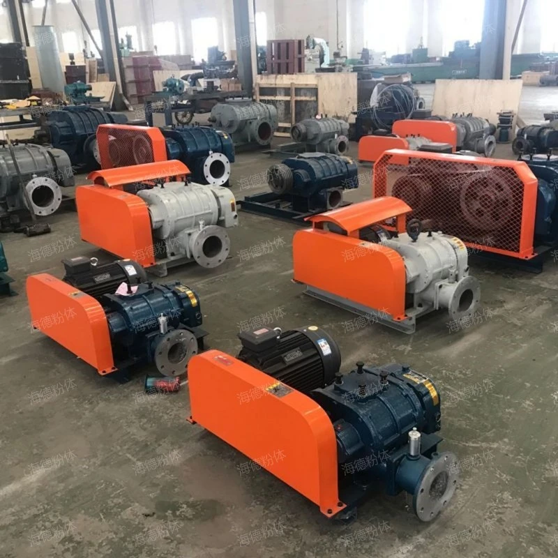 Three leaf Roots blower for gas transmission