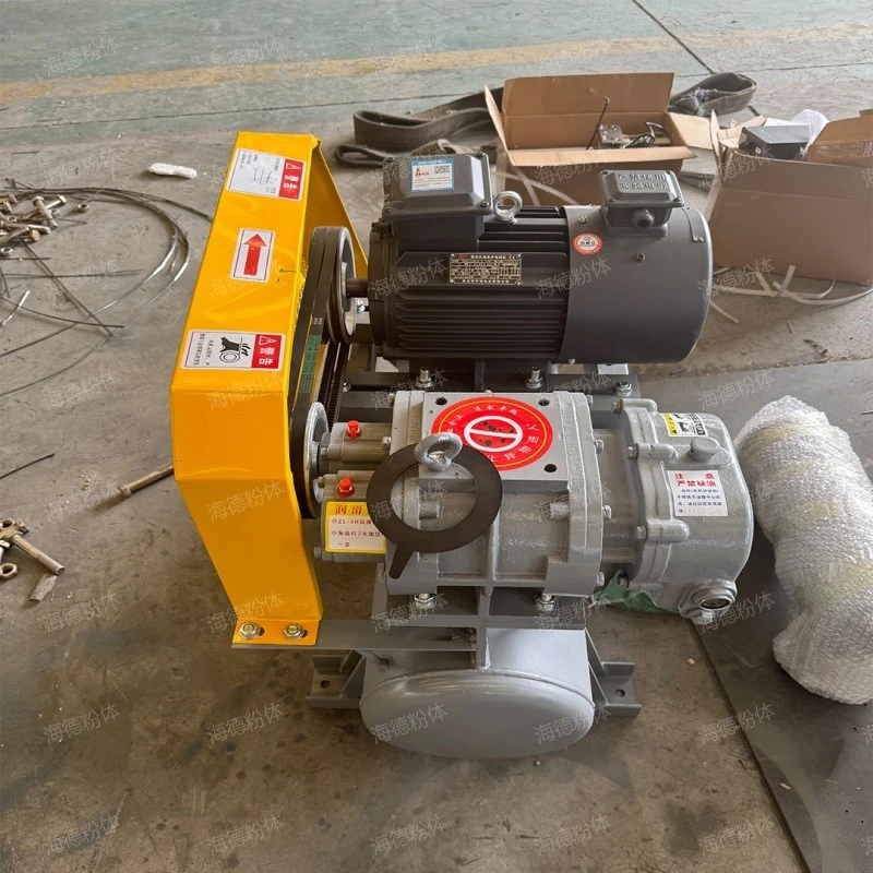 Three leaf Roots blower for biogas pressurization