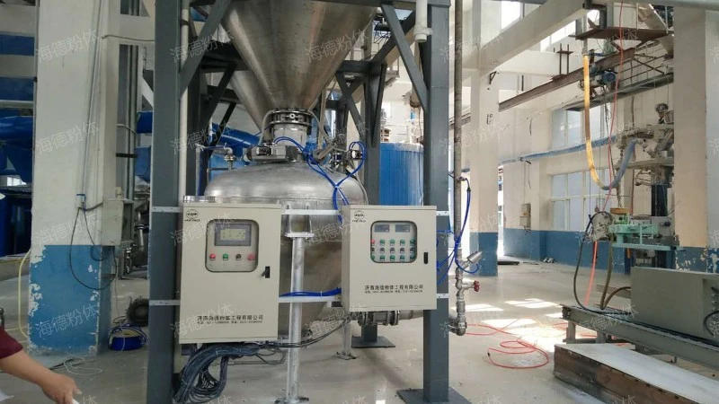 Feed pellet pneumatic conveying equipment