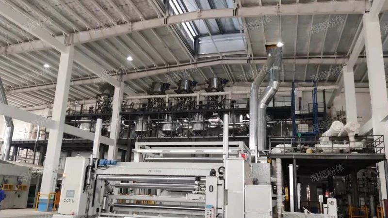 Coal ash and slag pneumatic conveying system