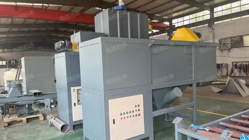 Dust free sealed conveying equipment