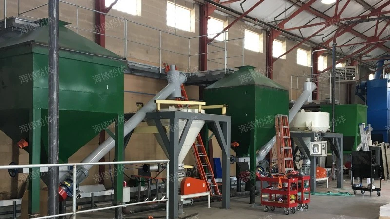 Feed pellet pneumatic conveying system