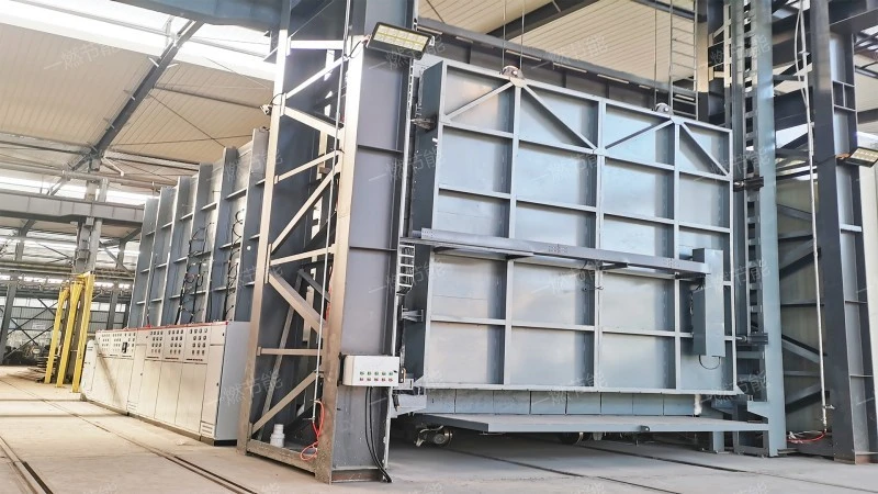 Trolley heat treatment electric furnace