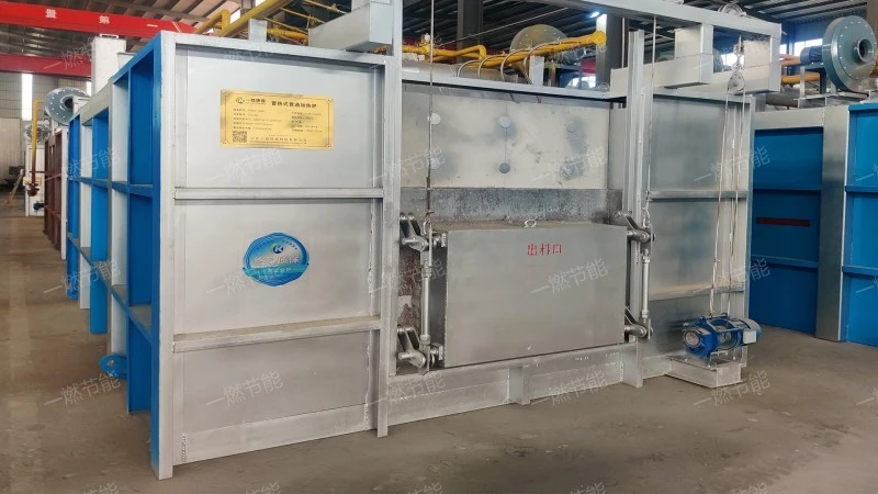 Automatic temperature control through furnace