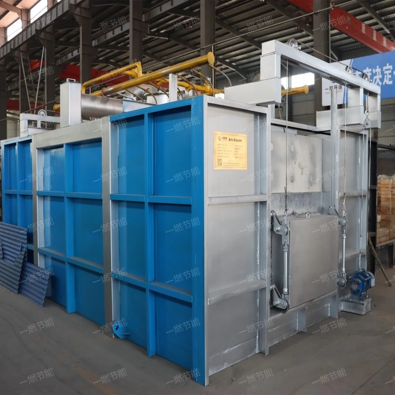 Automatic temperature control through furnace