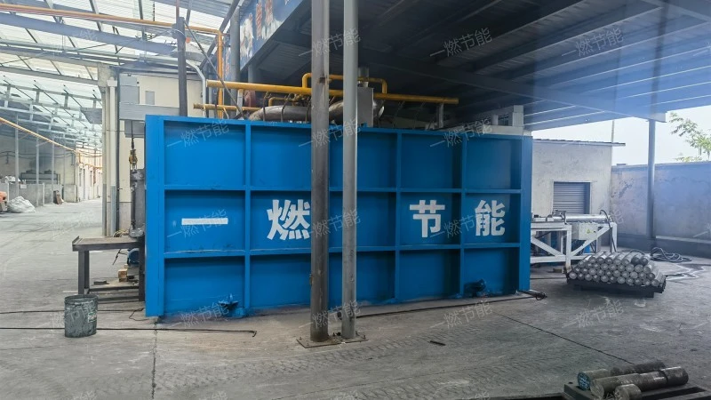 Environmentally friendly through heating furnace