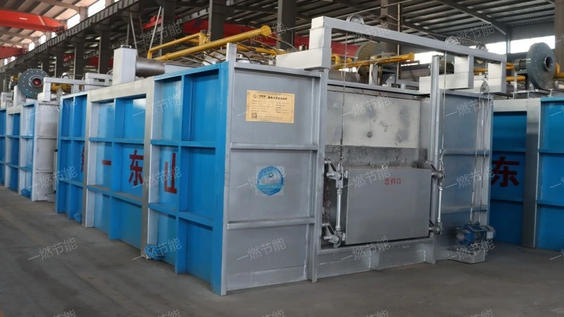 Through type forging furnace