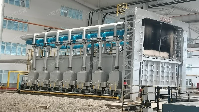 Regenerative chamber furnace