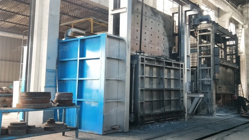 Mobile heating furnace chamber type