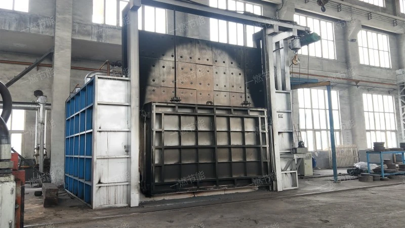 Gas chamber heating furnace