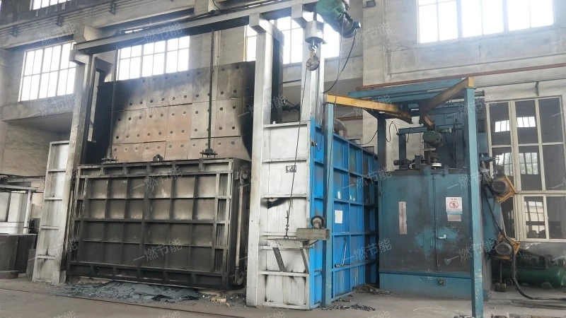 Environmentally friendly box type heating furnace