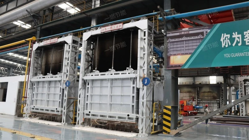 Regenerative gas box type heating furnace