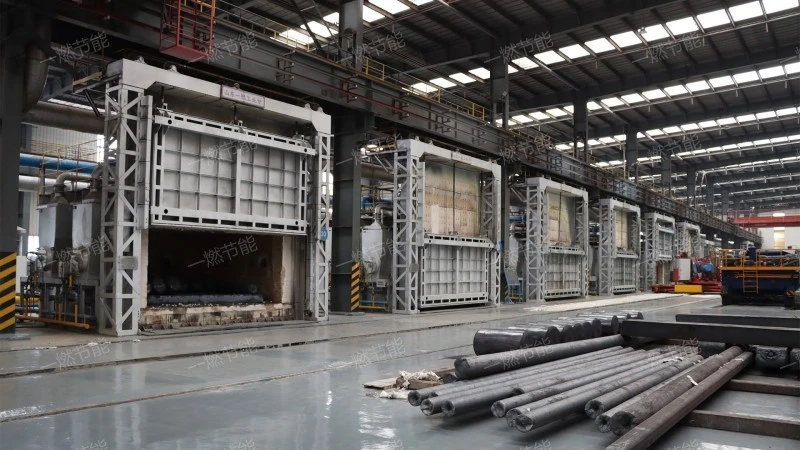 Automatic temperature control tube type roasting furnace