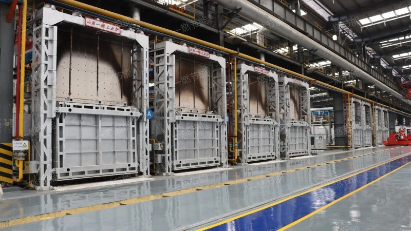 Automatic temperature control tube heating furnace