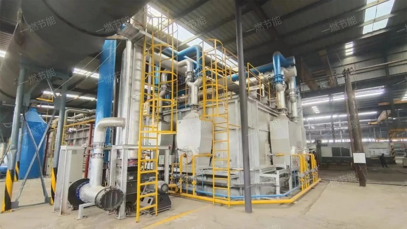 Round tube roasting furnace