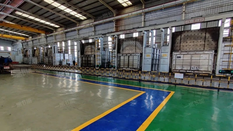 Gas chamber heating furnace