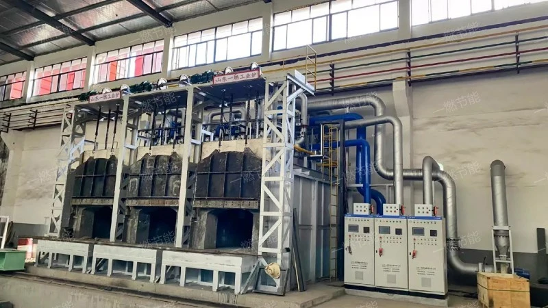Round tube roasting furnace