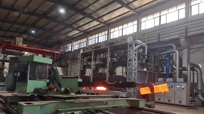 Automatic temperature control tube heating furnace